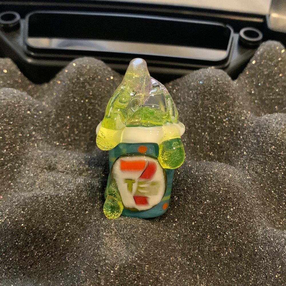 7TEN hand blown glass pendant